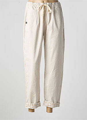 Pantalon drept bej PAKO LITTO femeie