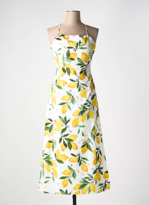 Rochie midi alb GRACE & MILA femeie