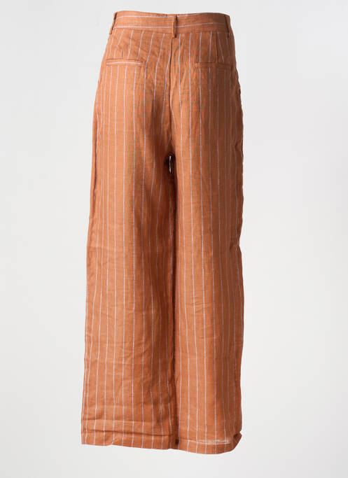 Pantalon larg maro SEE U SOON femeie