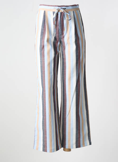 Pantalon larg albastru SEE U SOON femeie