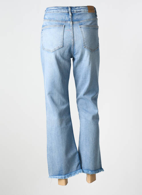 Blugi cu croială dreaptă albastru BISCOTE femeie