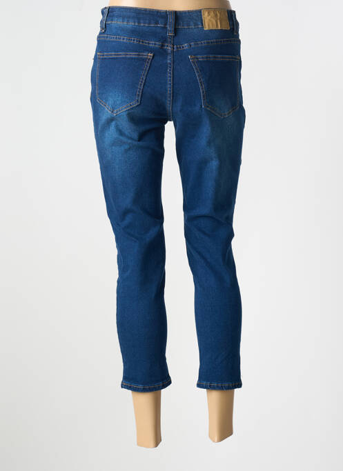 Blugi cu croială slim albastru BISCOTE femeie