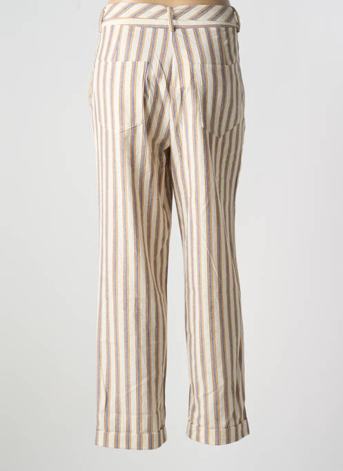 Pantalon drept bej SEE U SOON femeie