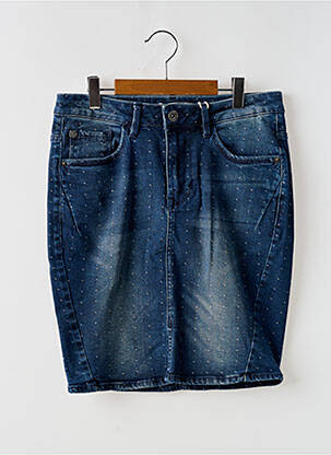 Fustă scurtă albastru GARCIA femeie