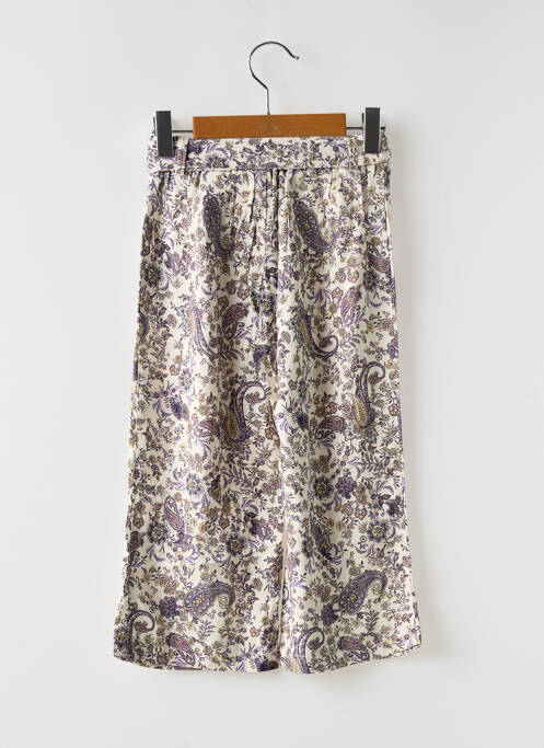 Pantalon larg alb IKKS fată