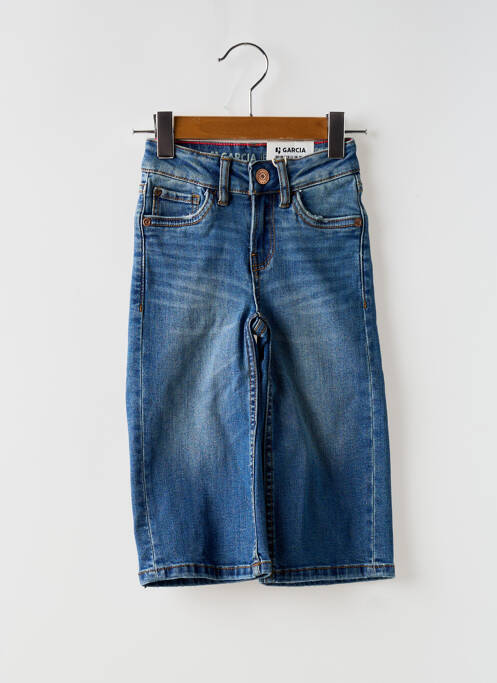 Blugi cu croială dreaptă albastru GARCIA fată