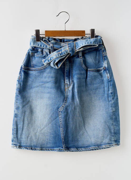 Fustă midi albastru LE TEMPS DES CERISES fată