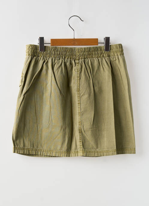 Fustă scurtă verde GUESS fată