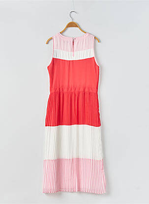 Rochie midi fără mâneci fără mâneci roz MARCIANO fată