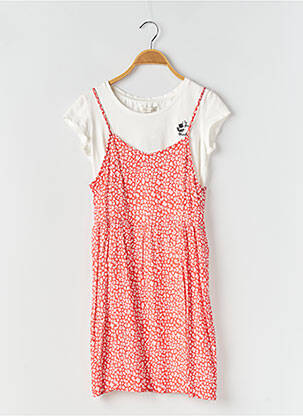 Rochie midi roșu WAY (WAY ARE YOU) BY IKKS fată