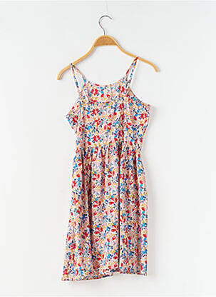 Rochie midi guler pătrat bretele subțiri roșu MINI MOLLY BY MOLLY BRAKEN fată