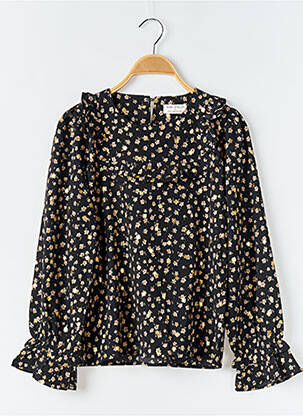 Bluză croială fluidă mâneci lungi negru MINI MOLLY BY MOLLY BRAKEN fată