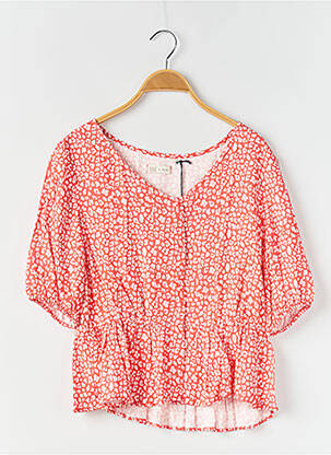 Bluză roșu WAY (WAY ARE YOU) BY IKKS fată