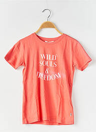 Tricou elasticitate mâneci scurte portocaliu GARCIA garcon
