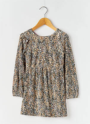 Rochie midi gri GARCIA fată