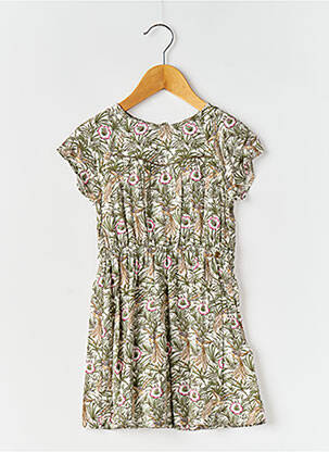 Rochie midi verde IKKS fată