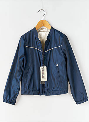 Jachetă vânt albastru IKKS fată