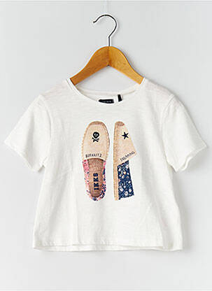 Tricou bej IKKS fată