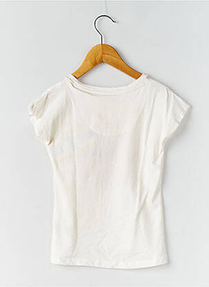 Tricou elasticitate mâneci scurte bej J&JOY fată