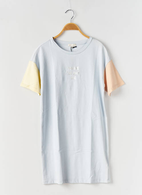 Rochie midi albastru WAY (WAY ARE YOU) BY IKKS fată