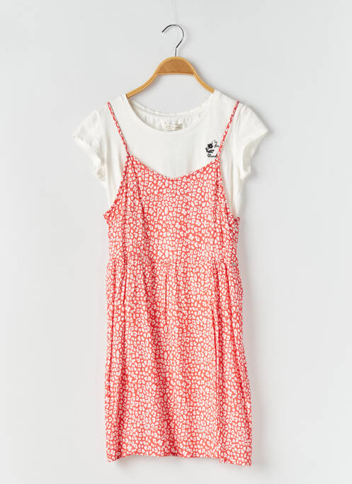 Rochie midi roșu WAY (WAY ARE YOU) BY IKKS fată