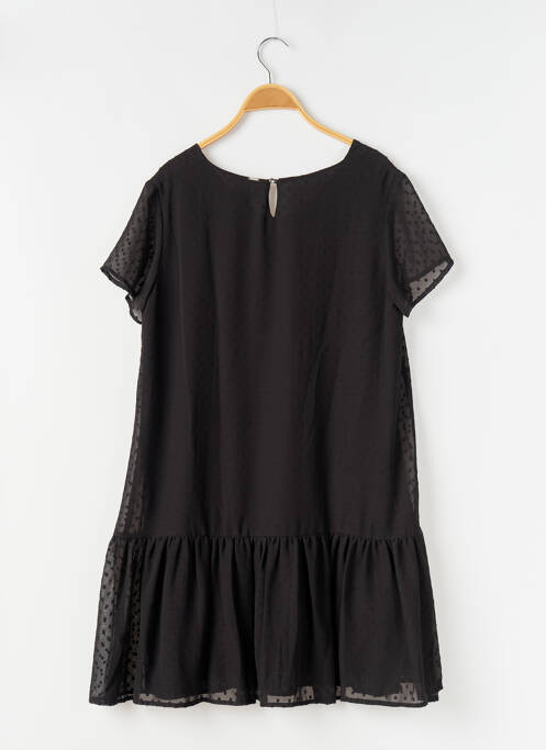 Rochie midi negru WAY (WAY ARE YOU) BY IKKS fată