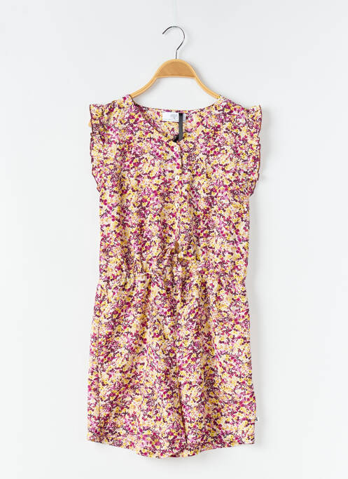 Salopetă scurtă galben LE TEMPS DES CERISES fată