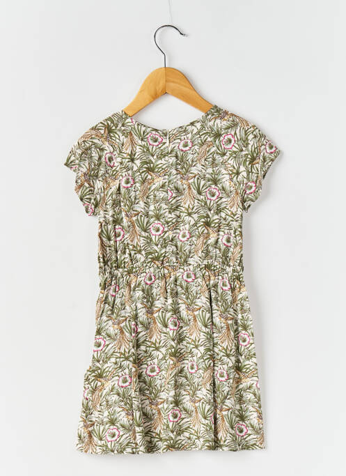 Rochie midi verde IKKS fată