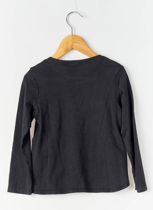 Tricou negru IKKS fată