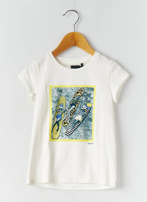 Tricou bej IKKS fată