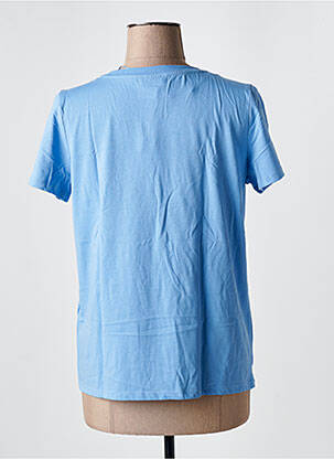 Tricou serigrafie mâneci scurte albastru STREET ONE femeie