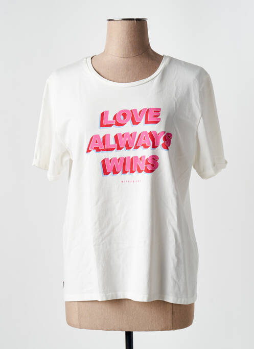 Tricou bej J&JOY femeie