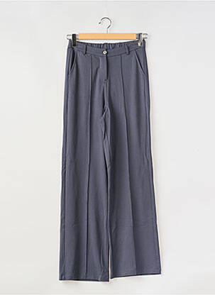 Pantalon evazat gri GARCIA fată