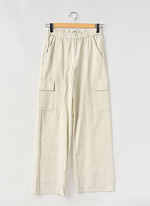 Pantalon cargo gri GARCIA fată