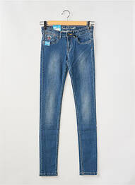 Blugi skinny elasticitate mărime reglabilă albastru PEPE JEANS fille