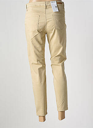 Pantalon 7/8 elasticitate mărime normală bej LCDN femeie
