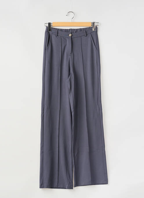 Pantalon evazat gri GARCIA fată