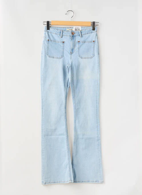 Blugi cu croială evazată albastru GARCIA fată