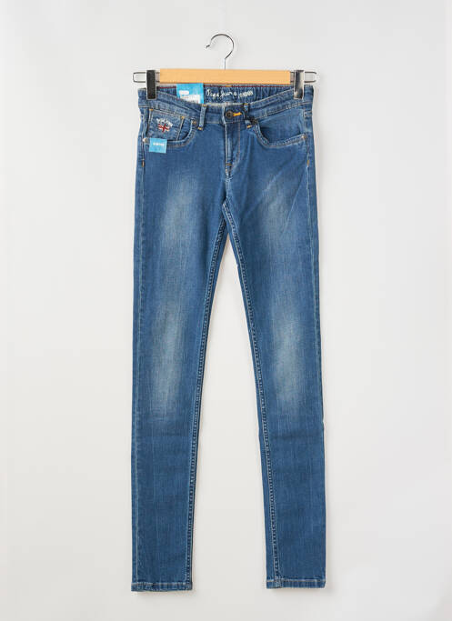 Blugi skinny albastru PEPE JEANS fată