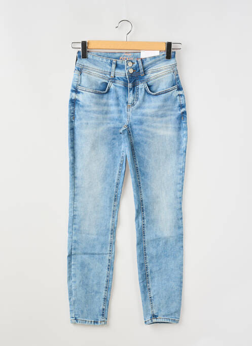 Blugi cu croială slim albastru STREET ONE femeie