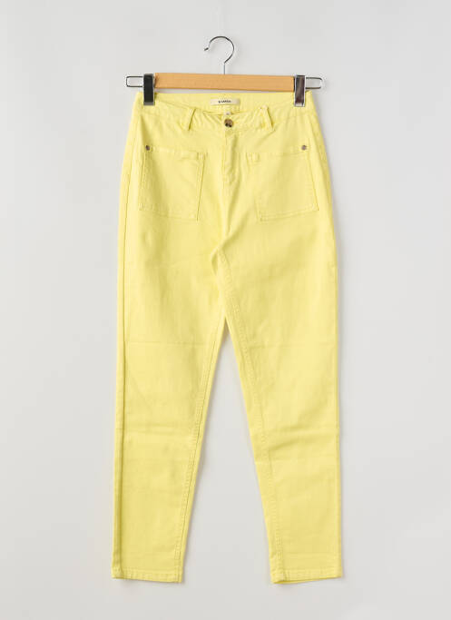 Blugi cu croială slim galben GARCIA fată
