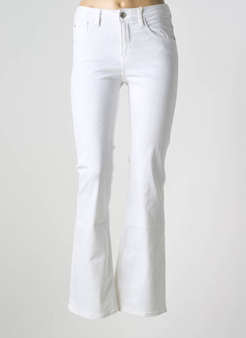 Blugi cu croială evazată alb GARCIA femeie