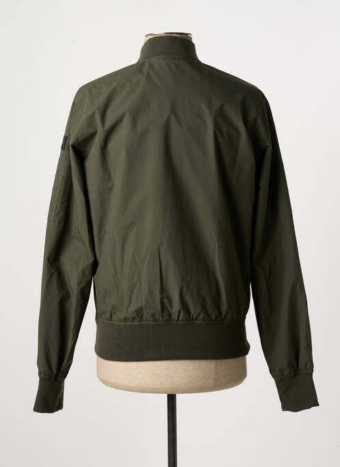Geacă matlasată verde SCHOTT bărbat