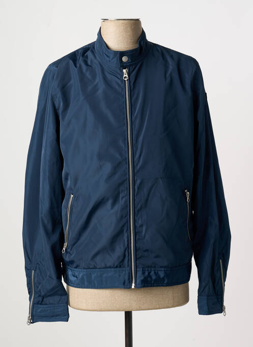 Geacă matlasată albastru SCHOTT bărbat