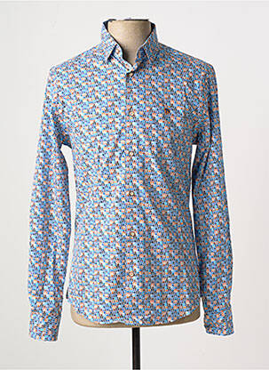 Cămașă cu mâneci lungi albastru BENSON & CHERRY bărbat