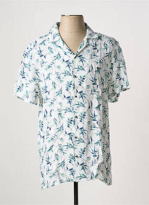 Cămașă cu mâneci scurte alb BENSON & CHERRY bărbat