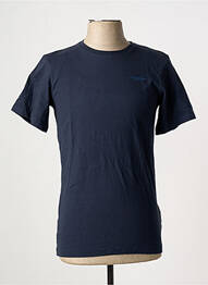 Tricou croială cambrată mâneci scurte albastru G STAR homme