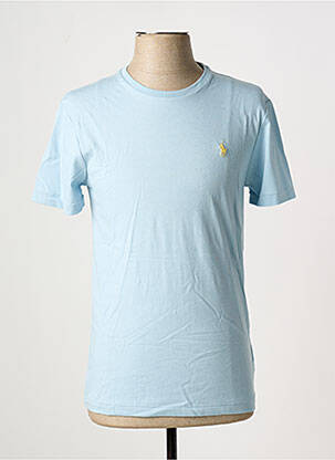 Tricou croială cambrată mâneci scurte albastru RALPH LAUREN bărbat