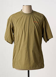 Tricou croială dreaptă mâneci scurte verde GERTRUDE homme