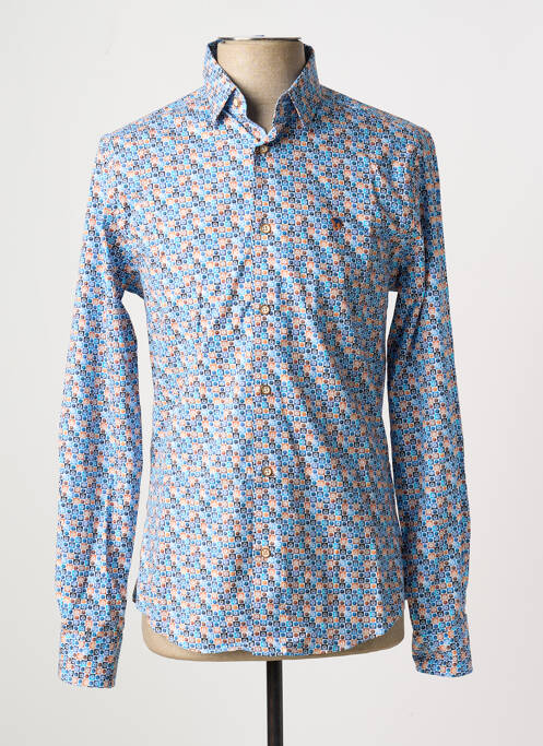 Cămașă cu mâneci lungi albastru BENSON & CHERRY bărbat